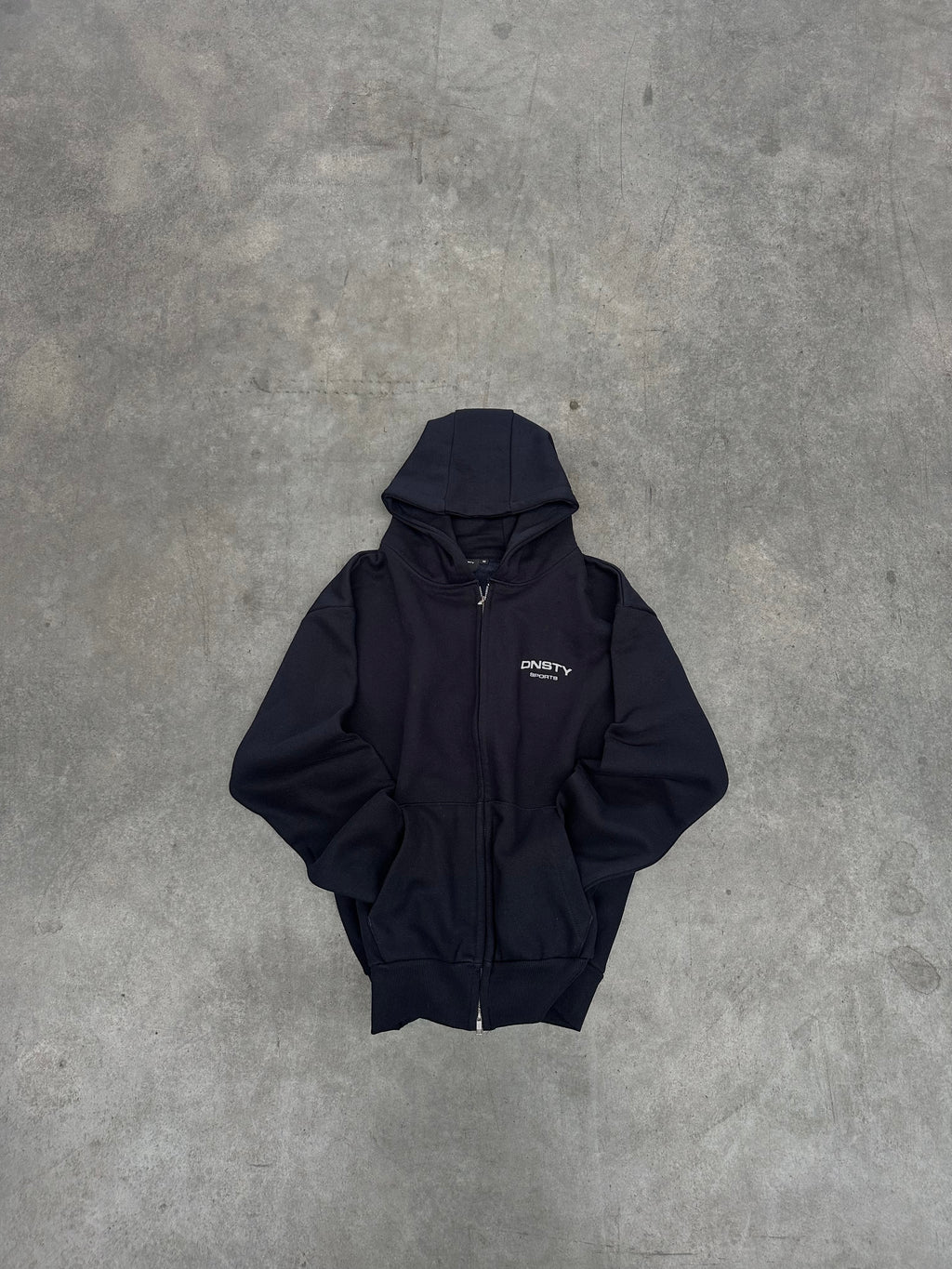 DNSTY Navy Zipper